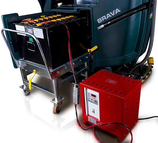 Brava Lavadora de Piso de Operação a Bordo alt 4