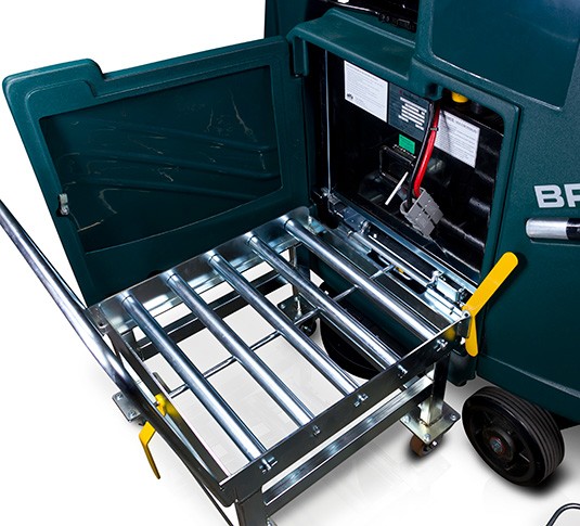 Brava Lavadora de Piso de Operação a Bordo alt 8