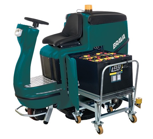 Brava Lavadora de Piso de Operação a Bordo alt 5