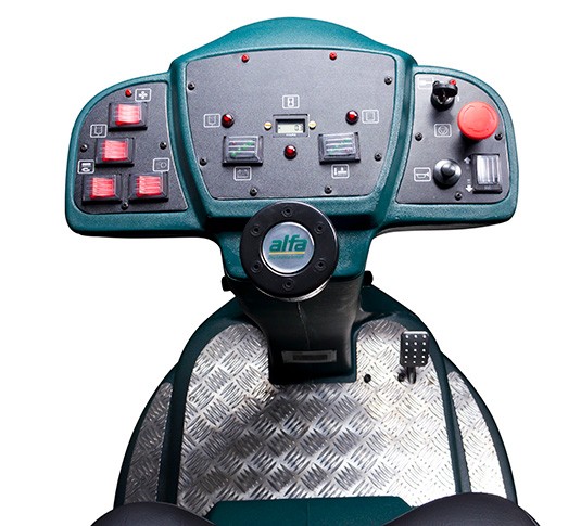 Brava Lavadora de Piso de Operação a Bordo alt 12