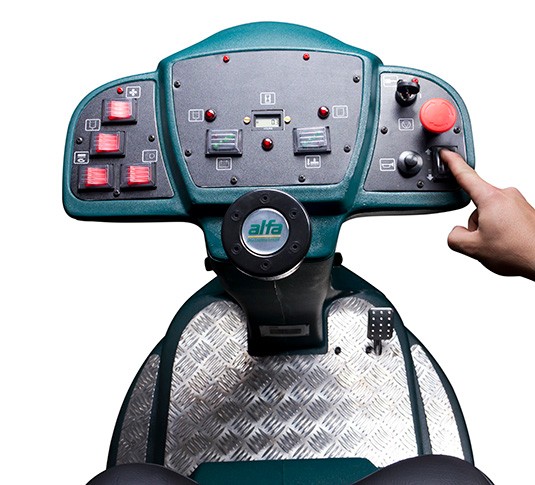 Brava Lavadora de Piso de Operação a Bordo alt 24