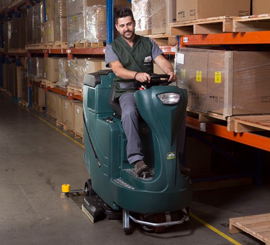 Brava Lavadora de Piso de Operação a Bordo alt 26