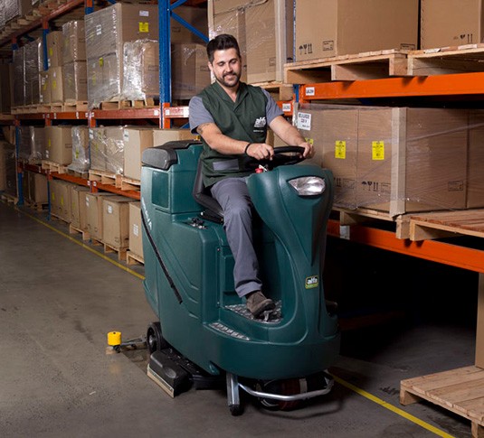 Brava Lavadora de Piso de Operação a Bordo alt 27