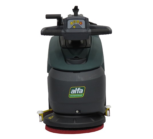 A135 Lavadora de piso de operação a pé alt 2