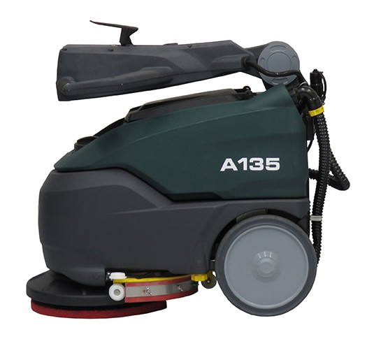 A135 Lavadora de piso de operação a pé alt 6