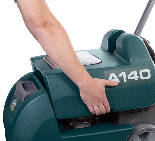 A140 Lavadora compacta de operação a pé alt 3