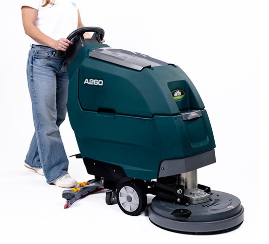 A260 Lavadora de piso de operação a pé alt 4