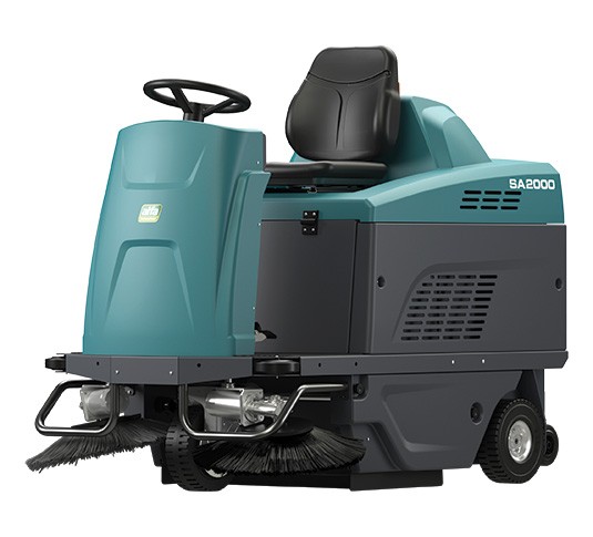 SA2000 Varredeira compacta a bateria de operação a bordo alt 7