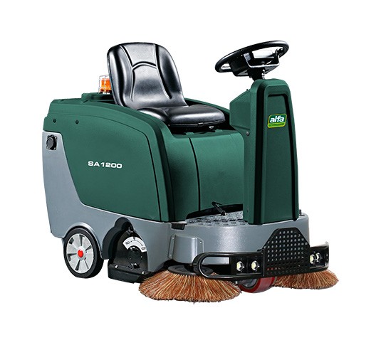 SA1200 Varredeira de piso de operação a bordo
