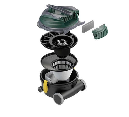 Denali-12 Aspirateur-traîneau pour détritus secs alt 4