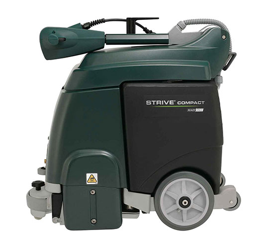 Nobles Strive Compact Carpet Extractor folded