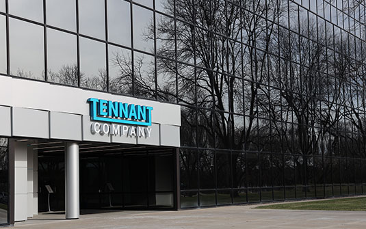 Tennants neues Hauptverwaltungsgebäude in Eden Prairie, MN