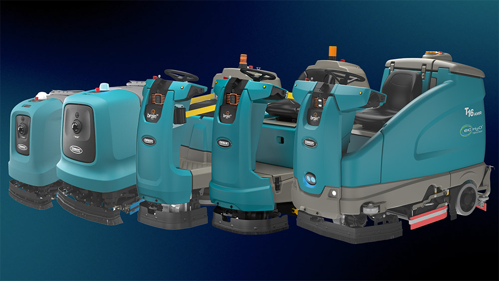 Gesamtes Sortiment Tennant Robotics Bodenbearbeitungsmaschinen 