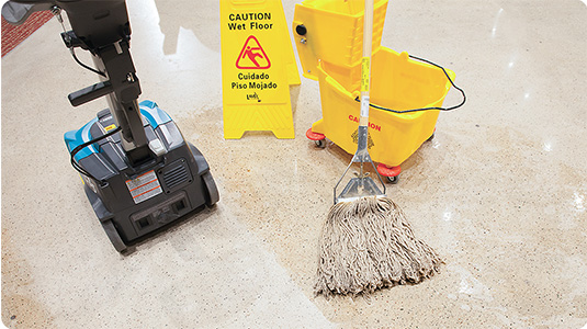 Clean efficiently with Microscrubbers