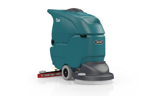 Tennant T290 floor scrubber right side view