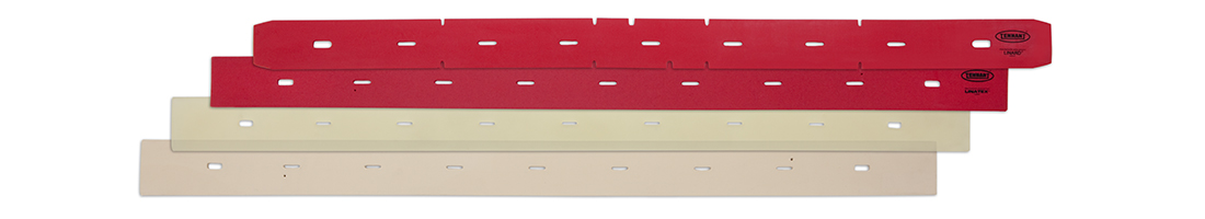 gum rubber, urethane, Linatex and Linard squeegees