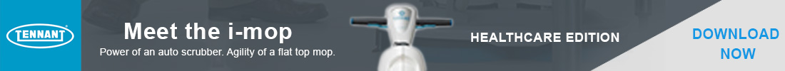 Tennant's i-mop XL and i-mop XXL healthcare downloadable flyer