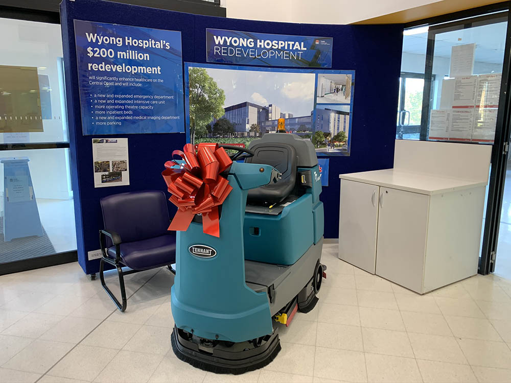 Robotic Floor Cleaning Machines in Hospital