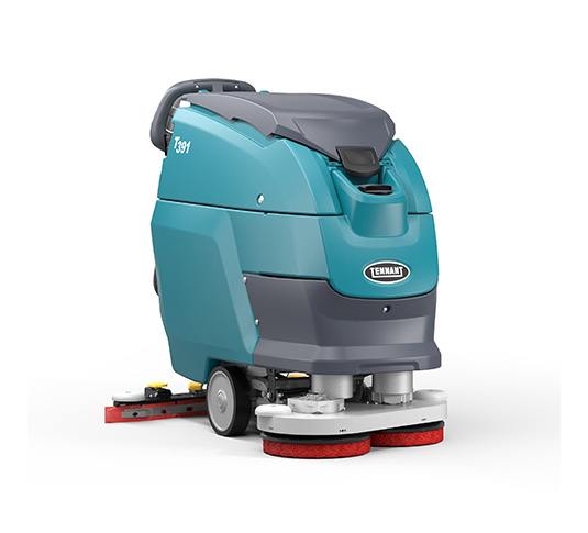 T291 Small Walk-Behind Floor Scrubber