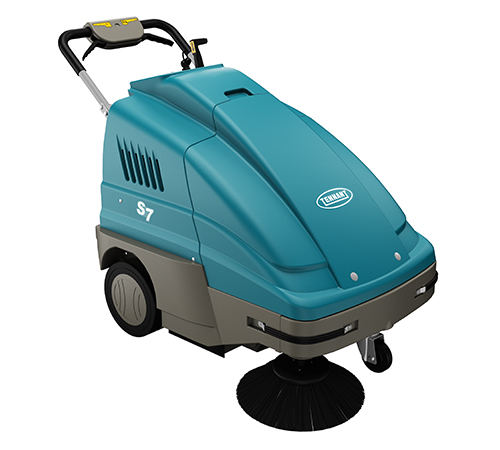 Tennant S7 Walk-Behind Battery Sweeper