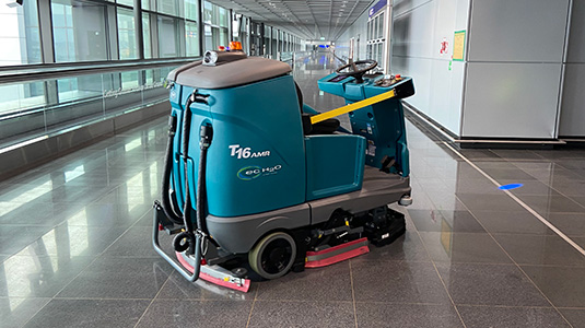 Fraport Facility Services / Frankfurt Airport Robotic Floor Scrubber Case Study