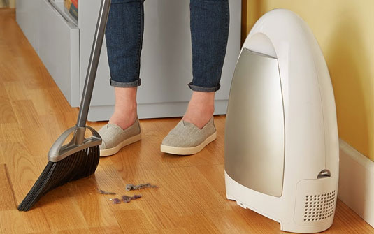 Tennant favorite robot, EyeVac Home Touhless Stationary Vacuum