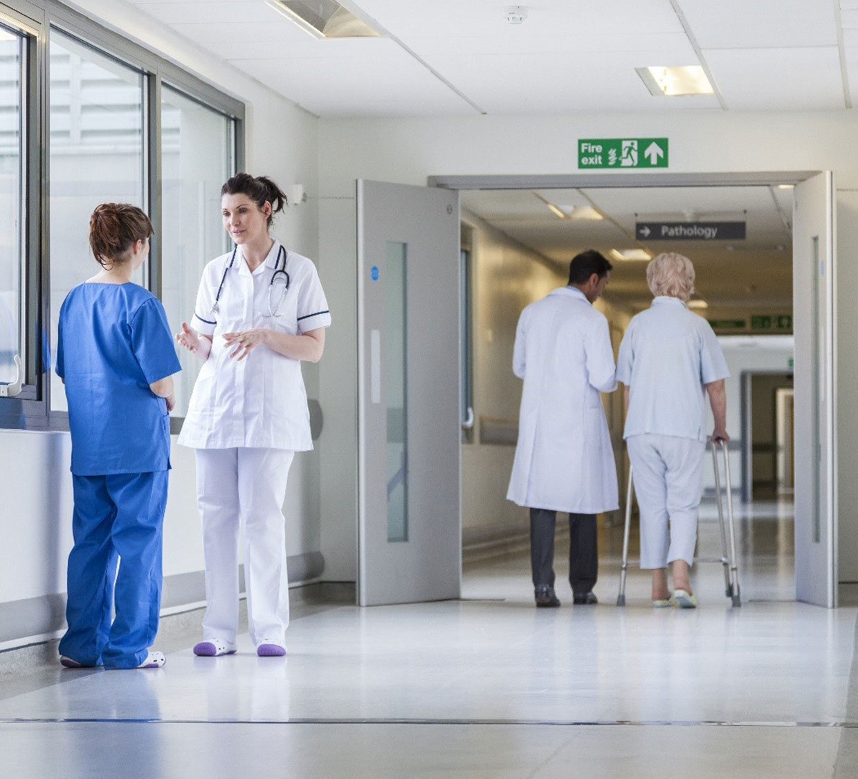 Use Tennant equipment to clean quietly