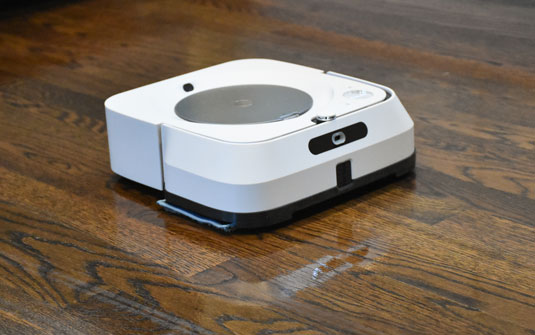 A Tennant company favourite cleaning robot, iRobot Braava Jet m6