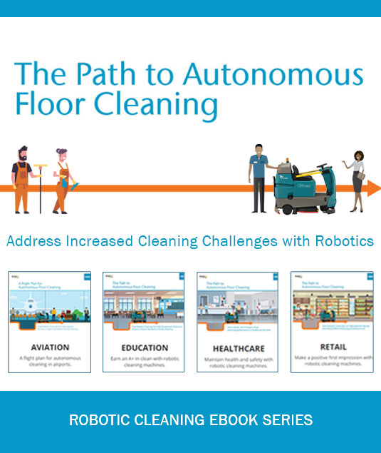 Tennant's line of robotic cleaning ebook series