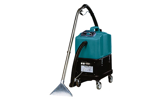 Small, portable extractors are excellent for cleaning tight carpeted spaces.