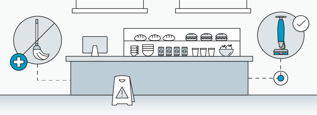 Time for Food Prep Locations to Look Down—at the Floor