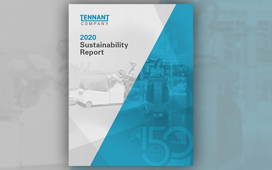 2020 Tennant Sustainability Report Cover