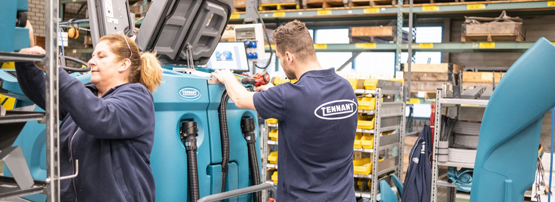 Tennant fabricará la fregadora autónoma T16AMR en Europa para satisfacer la creciente demanda