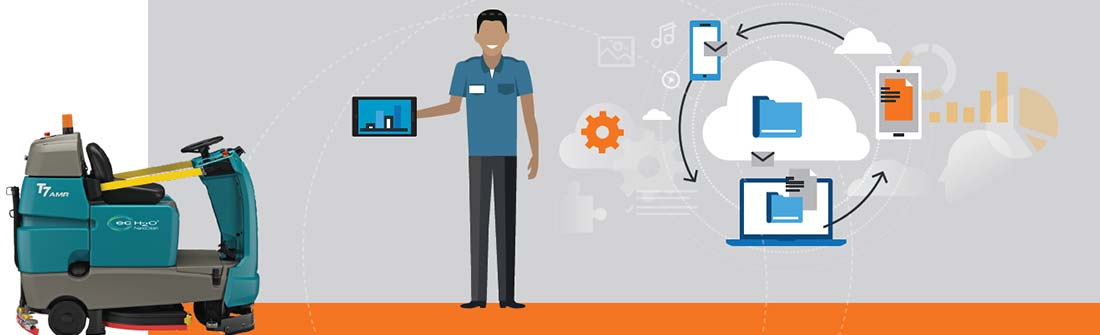 Software y equipo de máquinas de limpieza robotizadas.