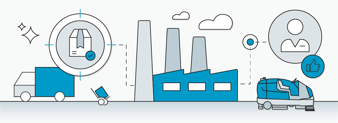 Seis señales de que una barredora-fregadora es la opción perfecta para su almacén