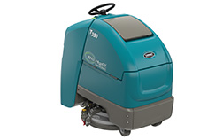 Machine de nettoyage de planchers Tennant – Balayeuse-laveuse autoportée M17