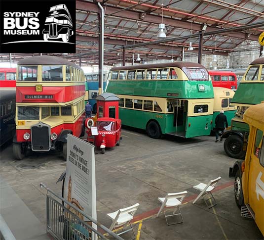 Musée des autobus de Sydney et la récureuse à commande arrière T300 de Tennant