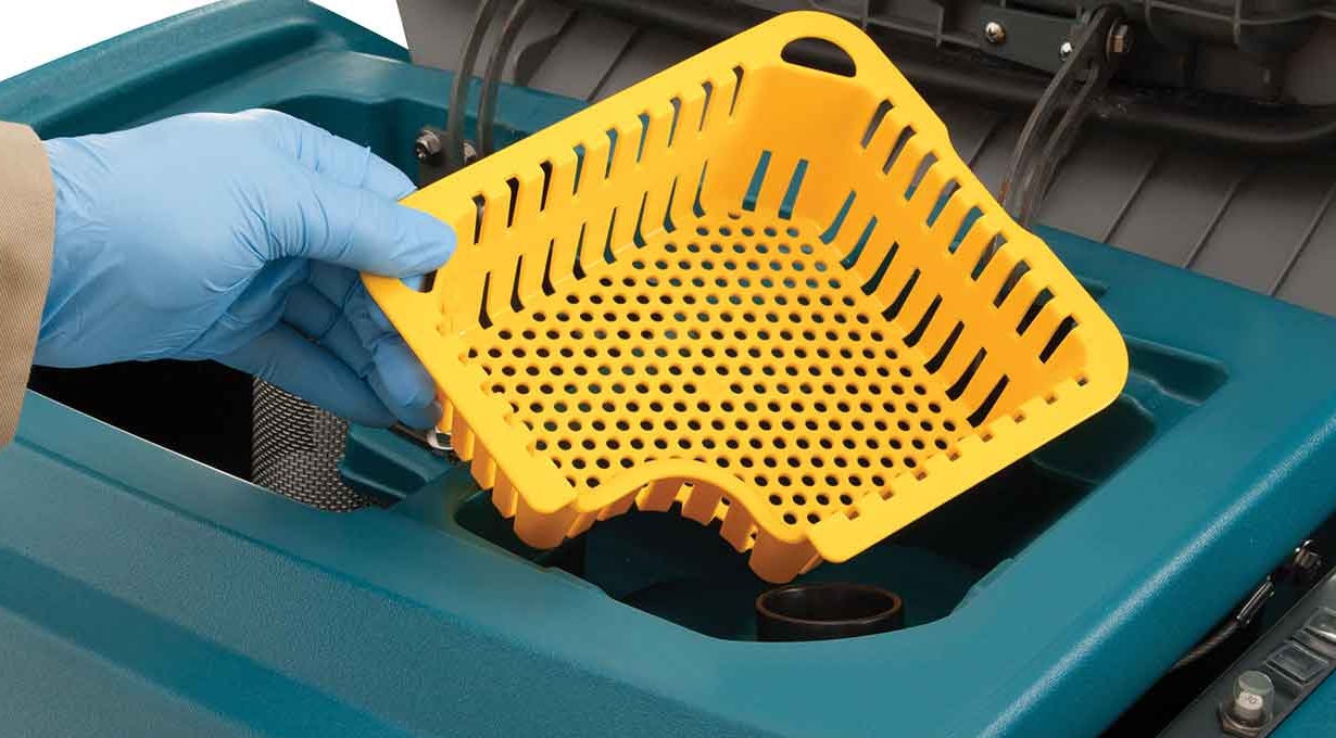 Vaschetta raccogli detriti per lavapavimenti