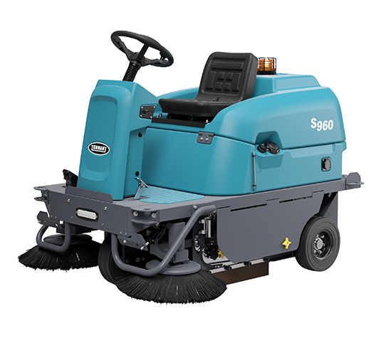 Varredeira compacta de operação a bordo S960