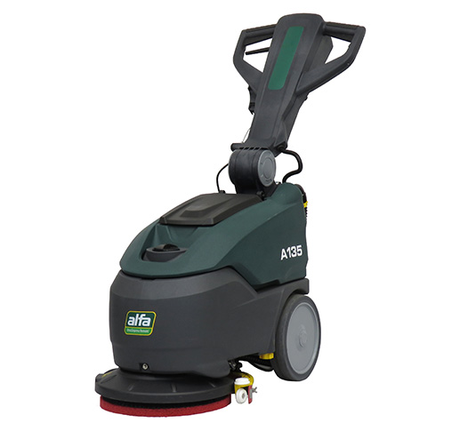 A135 Lavadora compacta de operação a pé