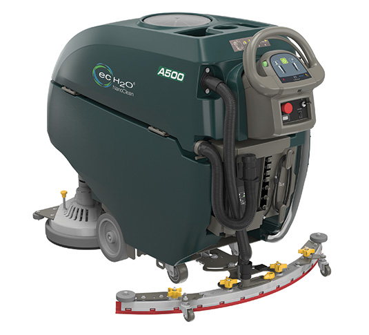 A500 Lavadora de piso de operação a pé de porte médio