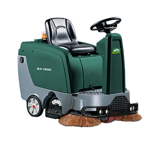 SA1200 Varredeira de piso de operação a bordo