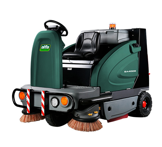 SA4000 Varredeira de piso de operação a bordo